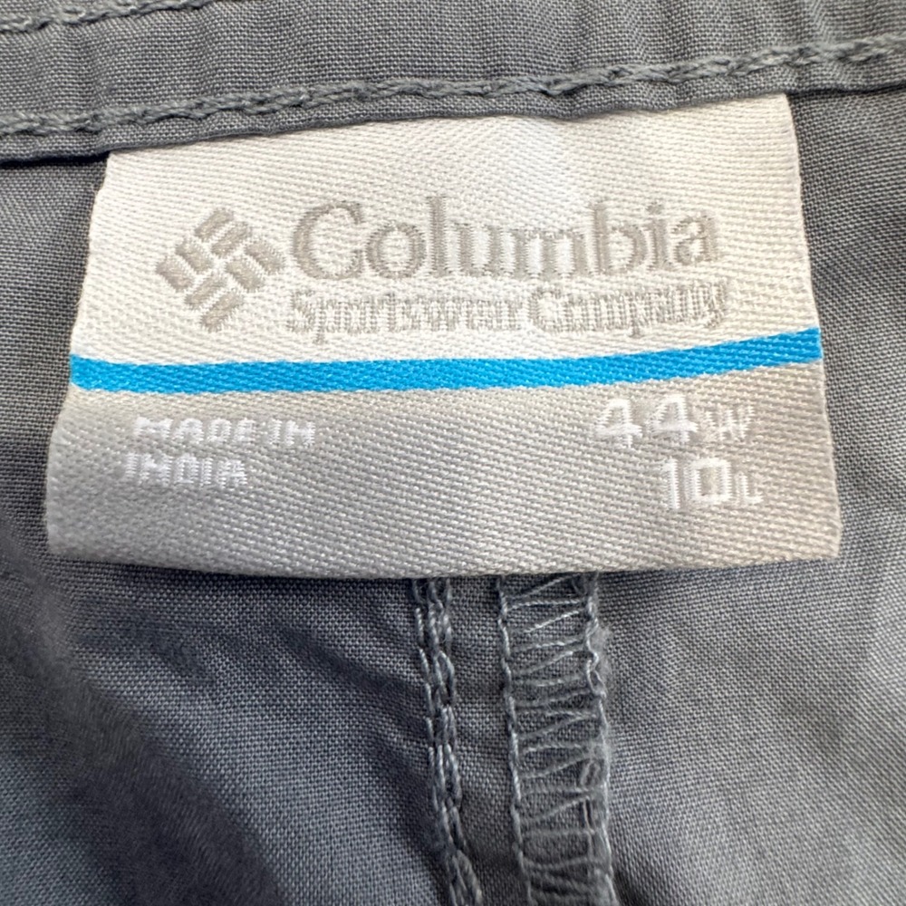 Columbia Mens 44 REG Washed Out Short Label Sz 44x10 Gray Casual Outdoor Shorts - Picture 8 of 12